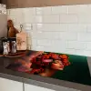 Vrouw - Drankenfruit - Rozen Inductie beschermer vinyl 3mm klein -sfeer3