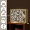 Zebra - Klassiek - Zwart Light Box met batterij (Wandlamp) middel 907 -USP_websiteoverzichtNL