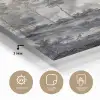 Mistig - Berglandschap - Illustratie plexiglas 5mm klein -sfeer2