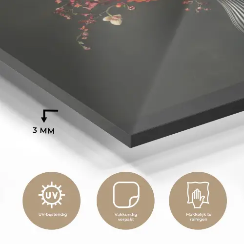 Bloemen - Takken - Boeket plexiglas 5mm klein -sfeer2