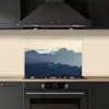 Landschap - Bergen - Groen - Natuur keuken achterwand spatscherm klein -sfeer1