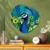 Pauw - Cirkels - Blauw Wandcirkel Organisch Plexiglas middel -sfeer2