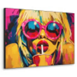 Zonnebril - Roze - Vrouw - Rietje Textielframe - compleet frame klein -3d