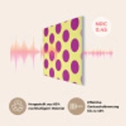 Dots - Klassiek - Geel PET vilt klein 837 -USP_DE
