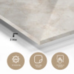 Lichtbeige - Goudbruine Nerven - Marmer plexiglas 5mm klein 11 -sfeer2