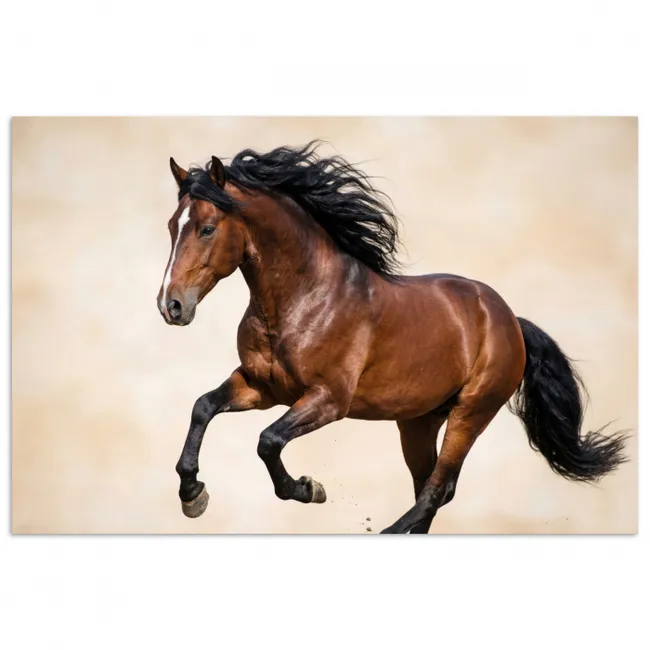 Poster - Paard - Galop - Energie