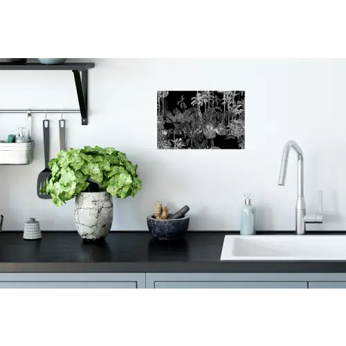 Palm - Jungle - Tropical Muursticker klein -keuken