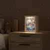 Schildpad - Bloemen - Onderwater Light Box met kabel (Kinderlampje) klein -sfeer1_kind