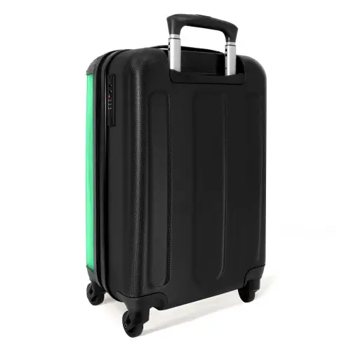 Flamingohoorntje Koffer - NBS - Handbagage middel -achterkant