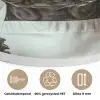 Bril - Hond - Kok Akoestische PET Vilt - Rond klein -closeup_NL