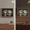 Graffiti - Sport - Zwemmen - Zwembril Light Box met batterij (Wandlamp) middel -sfeer3