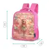 Bloemenfee in roze sprookjeswereld Kinderrugzak - Roze middel -productfoto_formaten