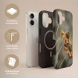 Zonnehoed - Droogbloemen - Geel - Warm Toughcase MagSafe Apple iPhone 17 klein -USP_Lagen_DE