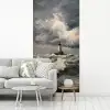 Vuurtoren - Golven - Storm fotobehang vinyl groot -woonkamer