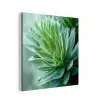 Blad - Plant - Groen - Textuur aluminium wit klein -3d