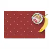 Patroon - Stippen - Sterren - Rood Placemat vinyl groot 368 -zzzproduct_Kitchenyeah-website