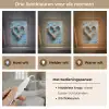 Hart - Touw - Hout - Rustiek Light Box met kabel (Tafellamp) klein -USP_lichtkleurNL