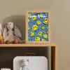 Smileys - Geel - Blauw Light Box met kabel (Kinderlampje) klein -sfeer2_kind