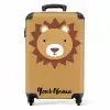 Leo leeuw NBS - Handbagage koffer - Kinderen Unisex middel -productfoto_recht