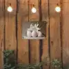 Lelies - Eieren - Pasen tuinposter los doek klein -sfeer1