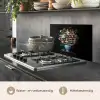 Bloemen - Art - Pastel - Quotes keuken achterwand spatscherm klein -usp_NL