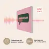 Roze - Tekstwolk - Groen - BLAH BLAH BLAH PET vilt klein -USP_NL