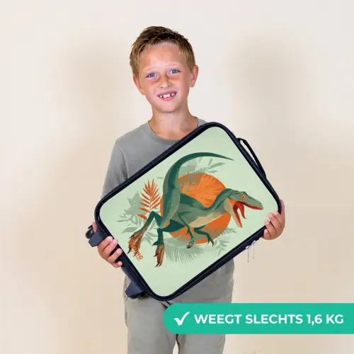Sluipende jager met bladeren Kinderkoffer - Zwart klein -sfeer4_NL