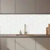 Design - Lijn - Patroon - Zwart - Wit keuken achterwand 2 middel 871 zz_3dshopping