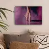 Spitzen - Paars - Contrast canvas 2cm klein -sfeer1