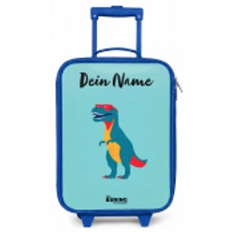 Dino - Dier - Zonnebril Kinderkoffer - Blauw klein -zz3dotto