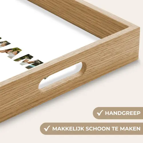Bonusmama - Lettercollage Dienblad Rechthoek middel -USP_HandgreepNL