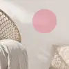 Roze - Kleuren - Interieur - Effen - Kleur Wandcirkel behangsticker klein 186 -sfeer4
