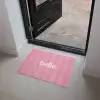 Roze - Gestreept - Belle Deurmat klein -sfeer5