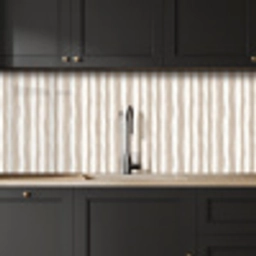 Minimalistisch - Strepen - Beige keuken achterwand 2 middel 871 -sfeer1