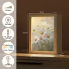 Madeliefjes - Wit - Zonlicht Light Box met kabel (Tafellamp) klein -USP_NL