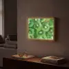 Kiwi - Groen - Pitten Light Box met batterij (Wandlamp) middel -sfeer1