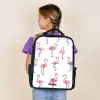 Flamingo feestje Rugzak - Zwart middel -sfeer5