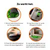Limoen - Groen - Water Inductie beschermer vinyl 3mm klein 276 -zzzzzzz-td-werking