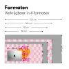Valentijn - Love - Roze - Oranje Muismat XXL klein -sfeer5