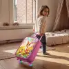 Hertje en eekhoorn in kleurrijk bloemenveld Kinderkoffer - Roze klein -sfeer1