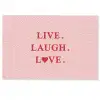 Quote - Love - Roze - Rood Deurmat klein -zkaufland3d