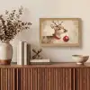 Kerst - Hert - Gewei - Kerstbal - Rendier Light Box met kabel (Tafellamp) klein -sfeer2