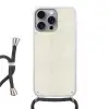 Crème - Egaal - Beton Hoesje iPhone 16 Pro Max met koord klein 804 -3d