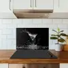 Martini - Spetters - Zwart - Glas keuken achterwand spatscherm klein -sfeer2