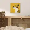 Cheetah - Illustratie - Geel aluminium wit klein -sfeer3