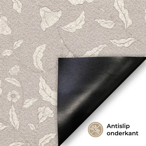 Bloemen - Blaadjes - Patroon Deurmat klein 898 -antislip_NL