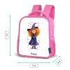 Sterrenmagie met krullen Kinderrugzak - Roze middel -productfoto_formaten