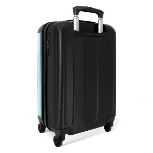 Passerende pauw Koffer - NBS - Handbagage middel -achterkant