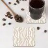Abstract - Zebra - Beige onderzetter kurk middel 366 -sfeer2