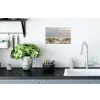 Zandstrand - Bewolkt - Duinen Muursticker klein -keuken